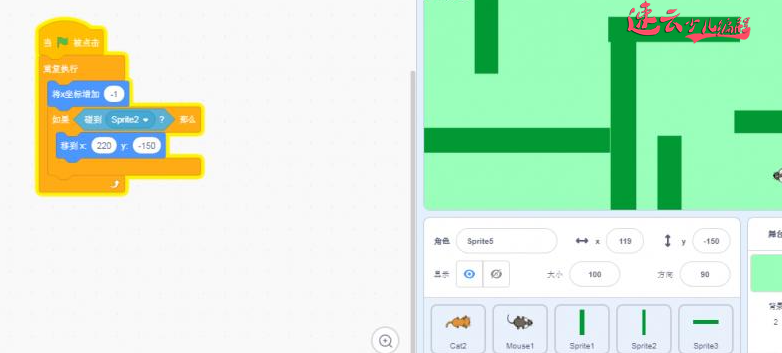 “猫和老鼠”就是天敌，二年级就能用编程实现猫抓老鼠「」(图11)
